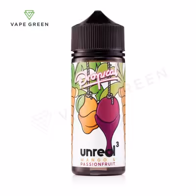 Mango & Passionfruit Shortfill E-Liquid by Unreal 3 100ml