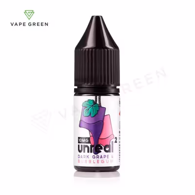 Dark Grape & Bubblegum Nic Salt E-Liquid by Unreal 2