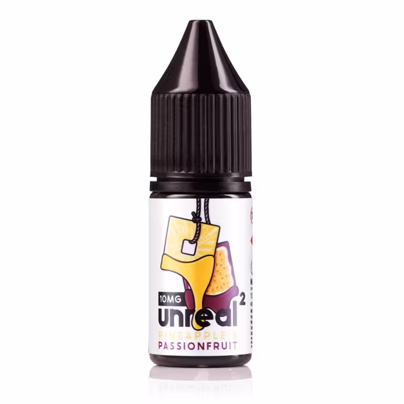 Pineapple & Passionfruit Nic Salt E-Liquid by Unreal 2 - Image 1