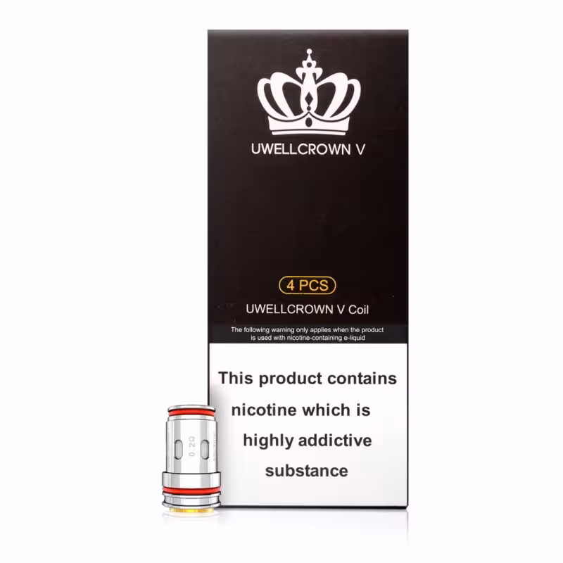 Uwell Crown 5 Replacement Coils (4 Pack) - Image 1
