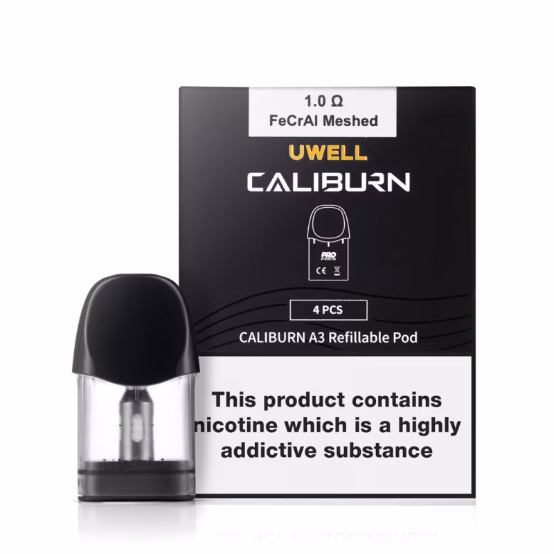 Uwell Caliburn A3 Replacement Pods (4 Pack)