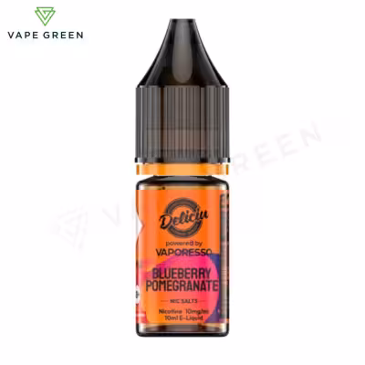 Blueberry Pomegranate Nic Salt E-Liquid by Deliciu V2