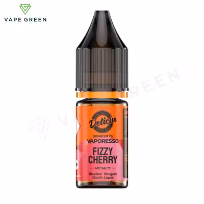 Fizzy Cherry Nic Salt E-Liquid by Deliciu V2