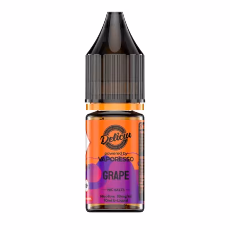 Grape Nic Salt E-Liquid by Deliciu V2 - Image 1