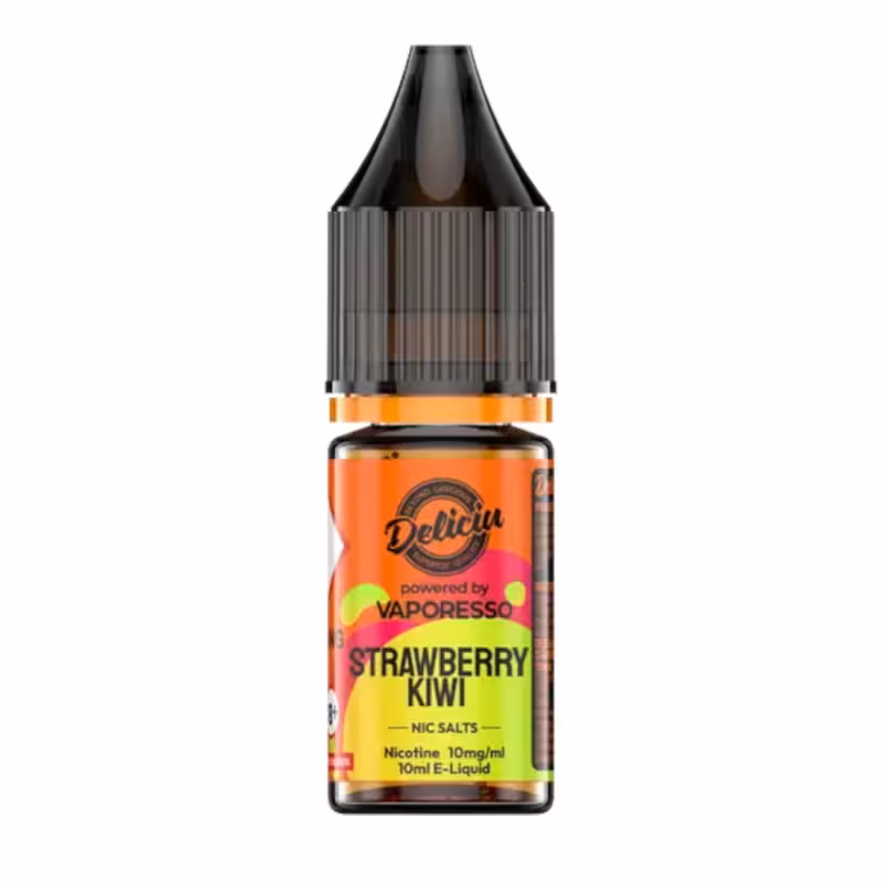Strawberry Kiwi Nic Salt E-Liquid by Deliciu V2 - Image 1