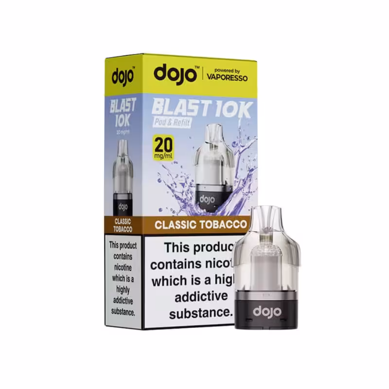 Classic Tobacco Prefilled Pod by Vaporesso Dojo Blast 10K - Image 1
