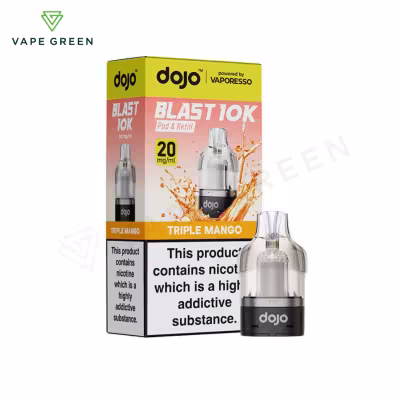 Triple Mango Prefilled Pod by Vaporesso Dojo Blast 10K