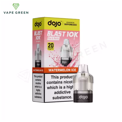 Watermelon Ice Prefilled Pod by Vaporesso Dojo Blast 10K