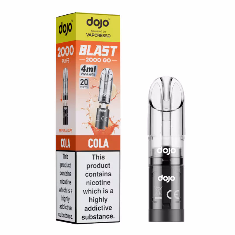 Cola Prefilled Pod by Vaporesso Dojo Blast 2000 Go - Image 1