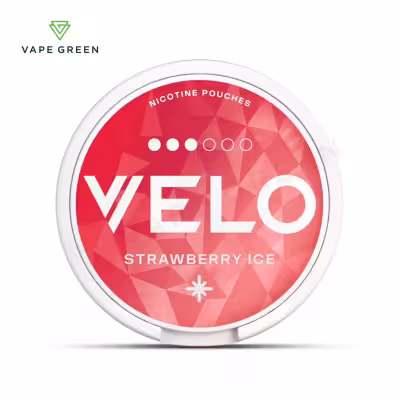 Strawberry Ice Nicotine Pouches by Velo
