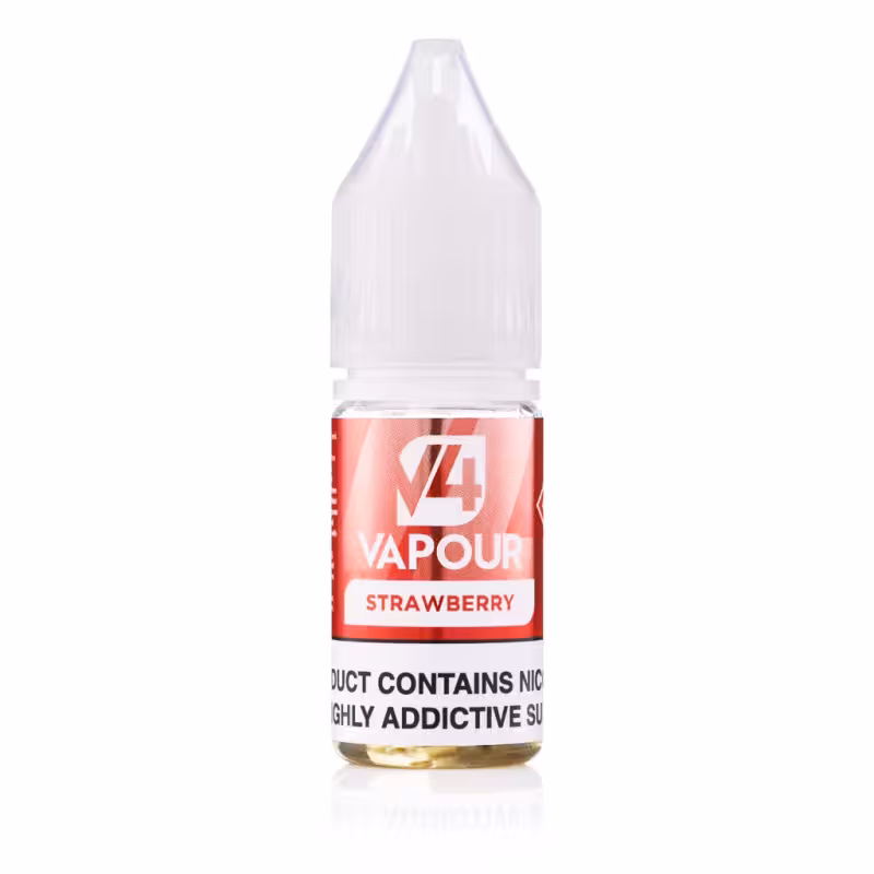 Strawberry 50/50 E-Liquid by V4 Vapour - Image 1