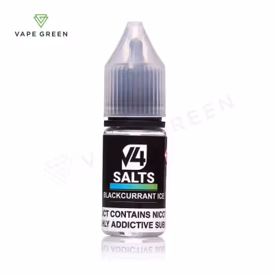 Blackcurrant Ice Nic Salt E-Liquid by V4 Vapour