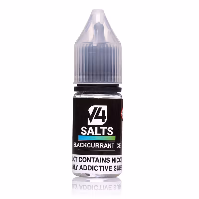 Blackcurrant Ice E-Liquid by V4 Salts