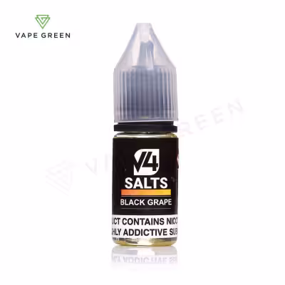 Black Grape Nic Salt E-Liquid by V4 Vapour