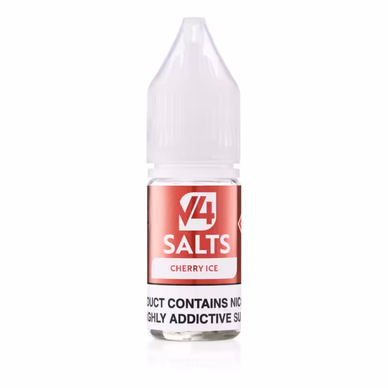 Cherry Ice Nic Salt E-Liquid by V4 Vapour - Image 1