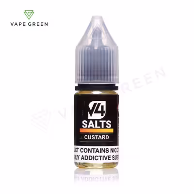Custard Nic Salt E-Liquid by V4 Vapour