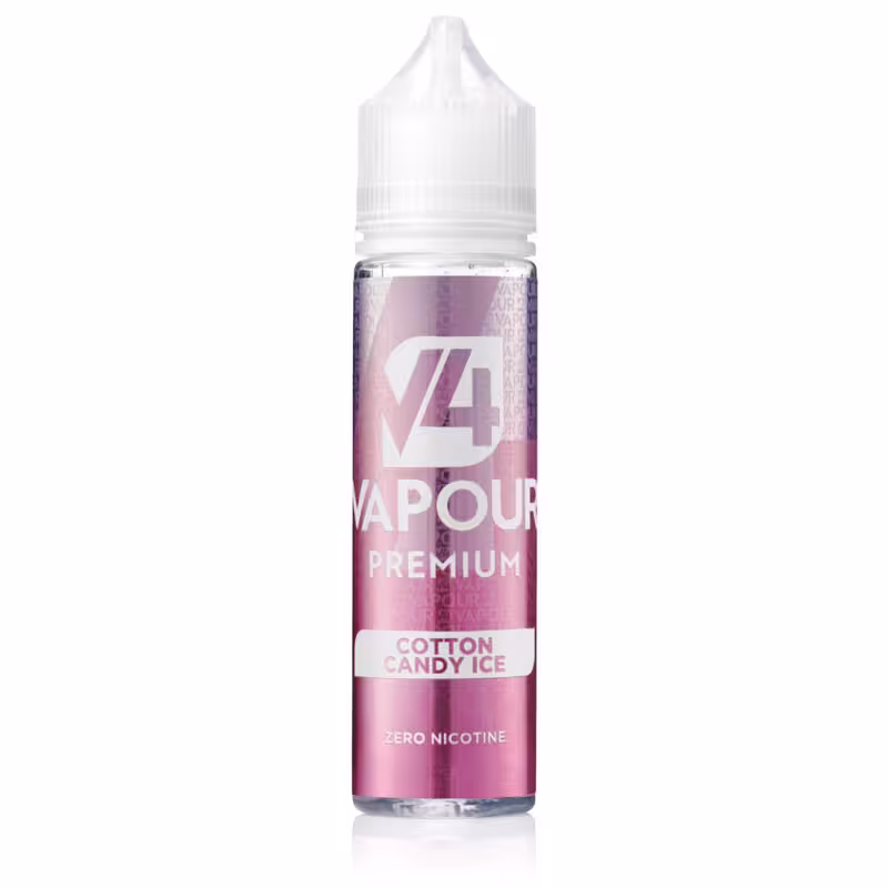 Cotton Candy Ice Shortfill E-Liquid by V4 Vapour 50ml - Image 1