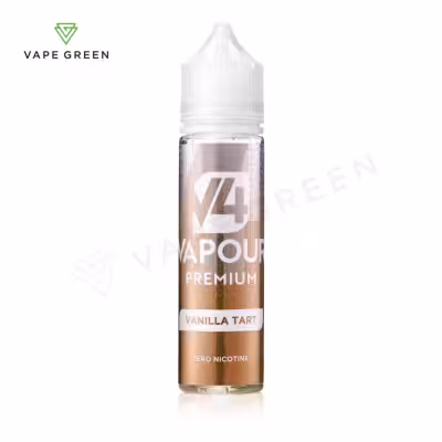 Vanilla Tart Shortfill E-Liquid by V4 Vapour 50ml