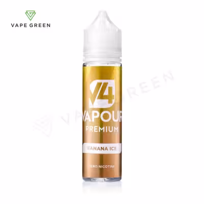 Banana Ice Shortfill E-Liquid by V4 Vapour 50ml