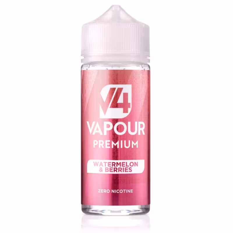 Watermelon & Berries E-Liquid by V4 Vapour 100ml - Image 1