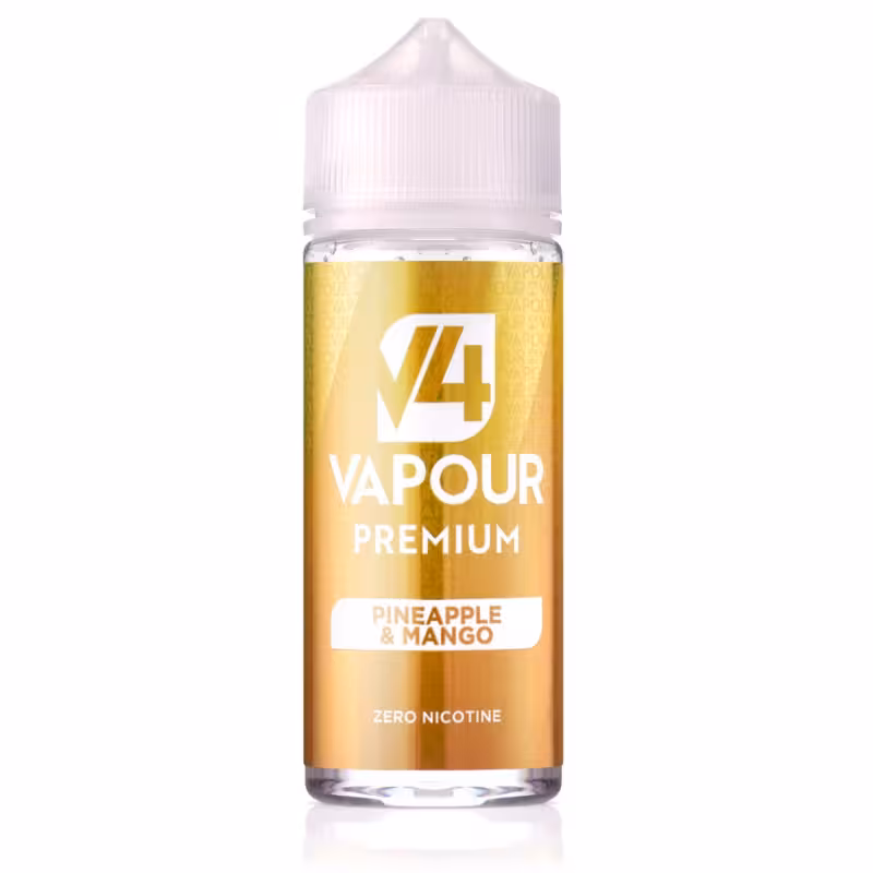 Pineapple & Mango Shortfill E-Liquid by V4 Vapour 100ml - Image 1
