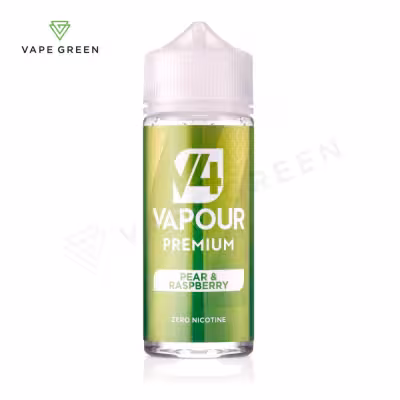 Pear & Raspberry Shortfill E-Liquid by V4 Vapour 100ml