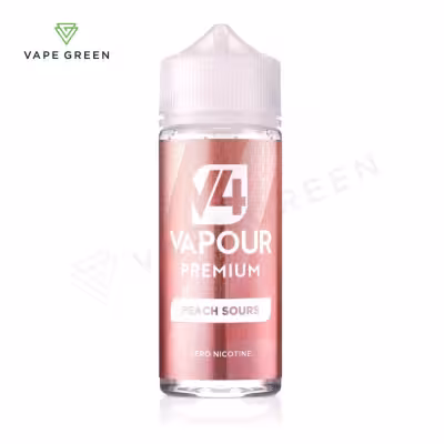 Peach Sours Shortfill E-Liquid by V4 Vapour 100ml