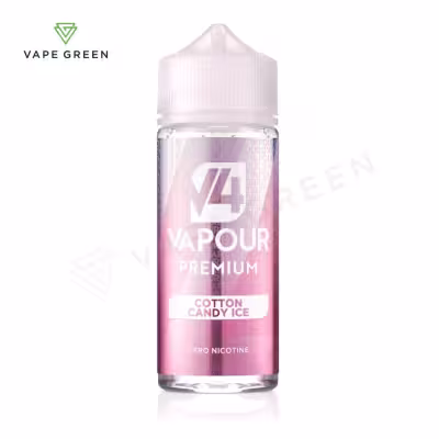 Cotton Candy Ice Shortfill E-Liquid by V4 Vapour 100ml