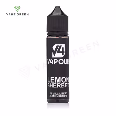 Lemon Sherbet Shortfill E-Liquid by V4 Vapour 50ml