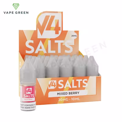 Mixed Berry Nic Salt E-Liquid by V4 Vapour - 20 Pack