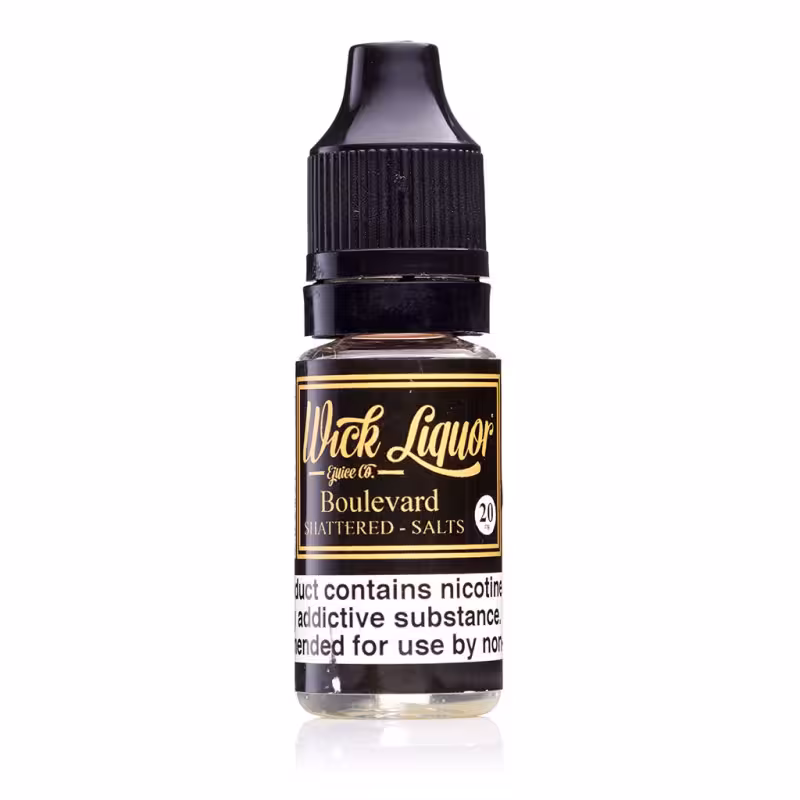 Boulevard Shattered E-Liquid by Wick Liquor Salt Nicotine