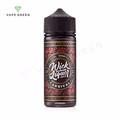 Carnival Shortfill E-Liquid by Wick Liquor 100ml