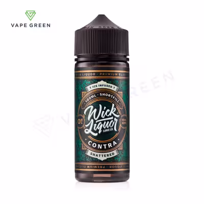 Contra Shattered Shortfill E-Liquid by Wick Liquor 100ml