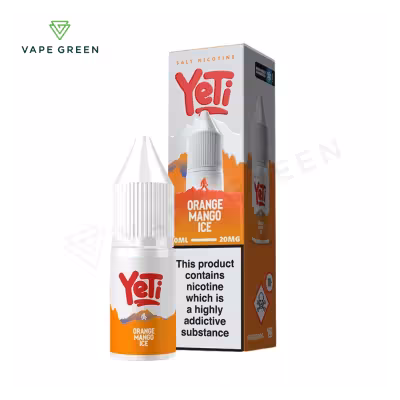Orange Mango Ice Nic Salt E-Liquid by Yeti Summit