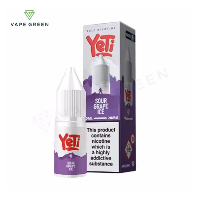 Sour Grape Ice Nic Salt E-Liquid by Yeti Summit