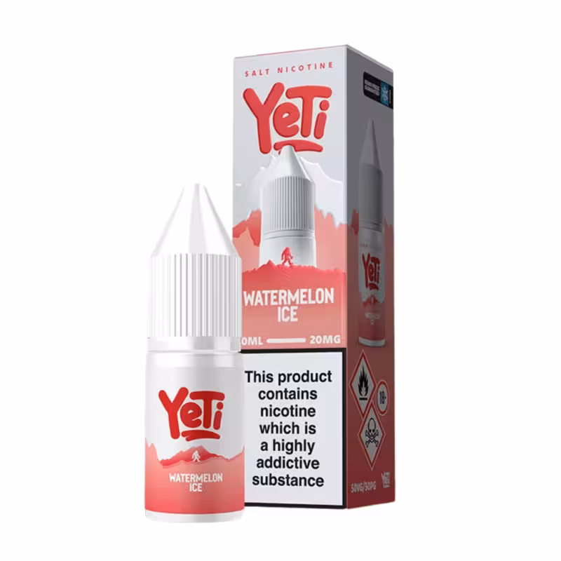 Watermelon Ice Nic Salt E-Liquid by Yeti Summit - Image 1