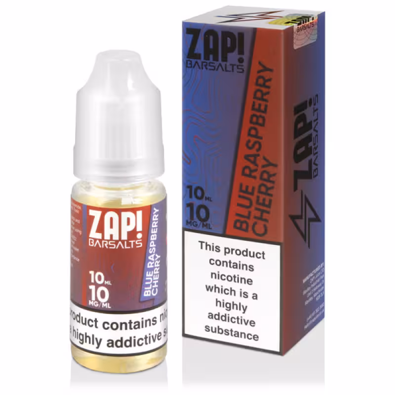 Blue Raspberry Cherry Nic Salt E-Liquid by Zap! Bar Salts - Image 1