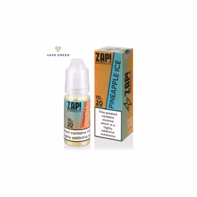 Pineapple Ice Nic Salt E-Liquid by Zap! Bar Salts