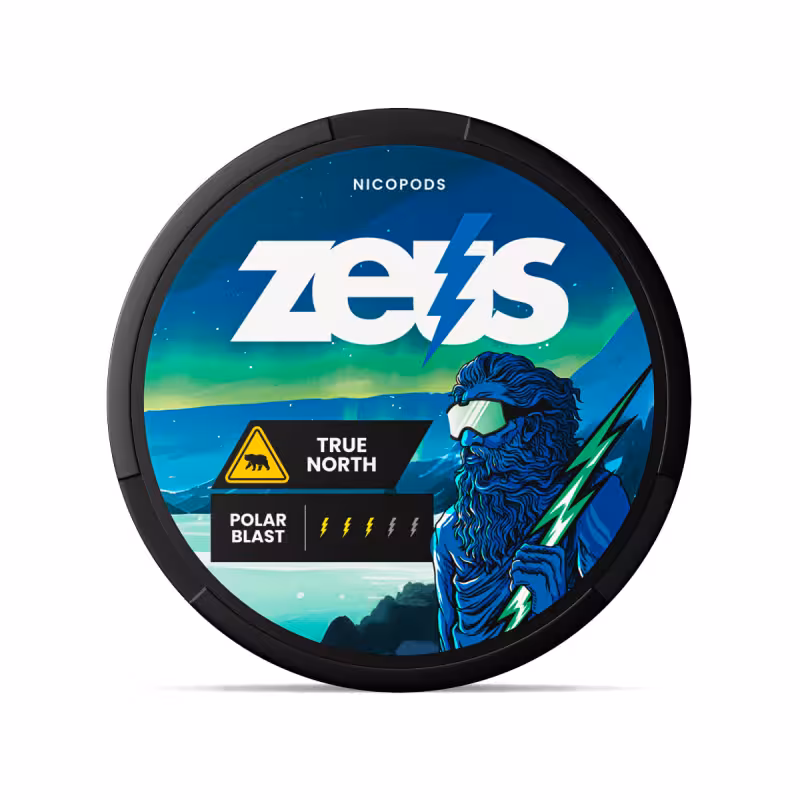 True North Nicotine Pouches by Zeus - Image 1