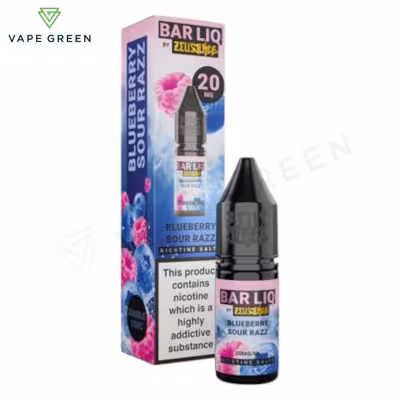 Blueberry Sour Razz Nic Salt E-Liquid by Zeus Juice Bar Liq