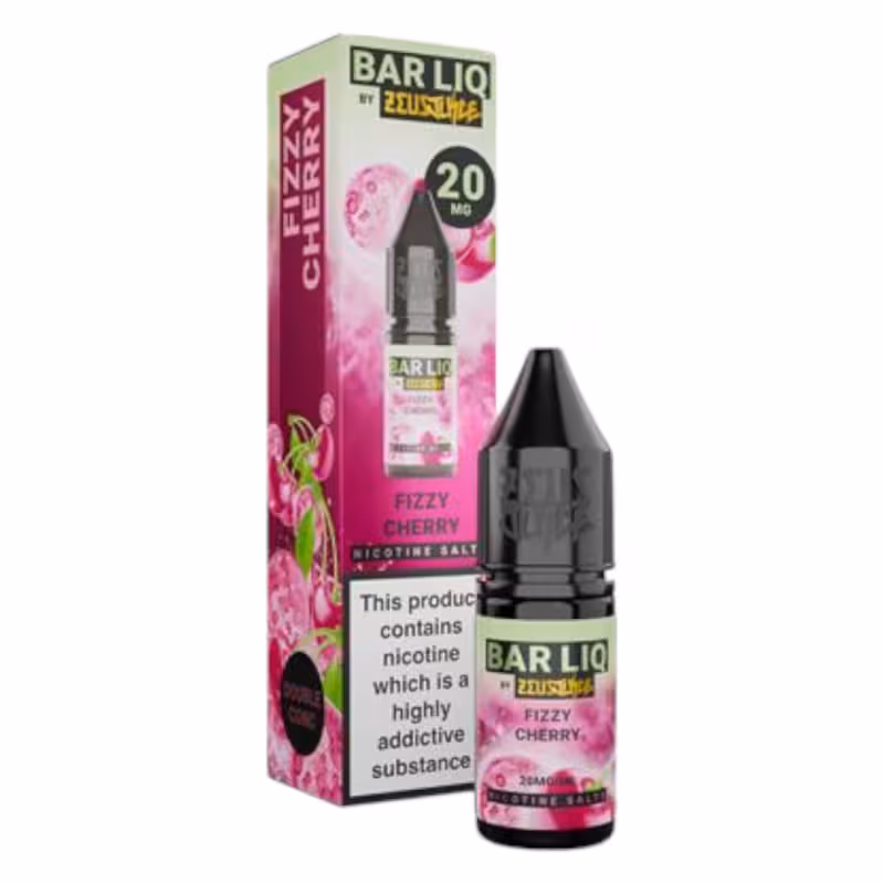 Fizzy Cherry Nic Salt E-Liquid by Zeus Juice Bar Liq - Image 1