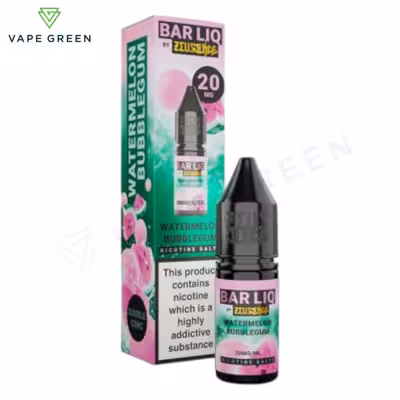 Watermelon Bubblegum Nic Salt E-Liquid by Zeus Juice Bar Liq